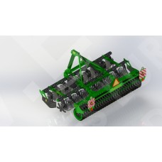 Компактная дисковая борона KRONOS 2.2 навесная(уточ.інф..)