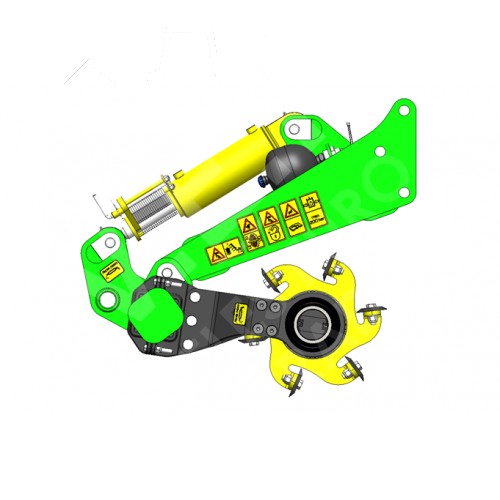 Компактная дисковая борона KRONOS 3 с ножевыми катками