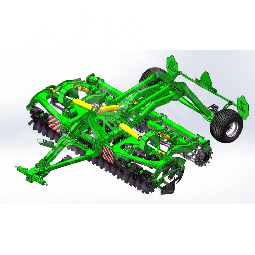 Компактная дисковая борона KRONOS 4 прицепная