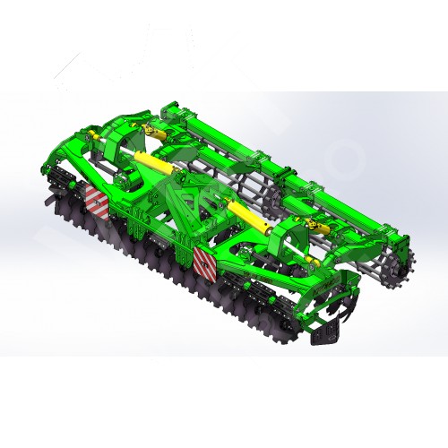 Компактная дисковая борона KRONOS 4 прицепная