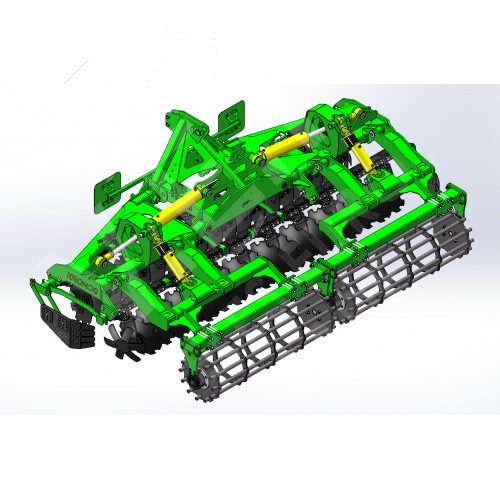 Компактная дисковая борона KRONOS 4 прицепная