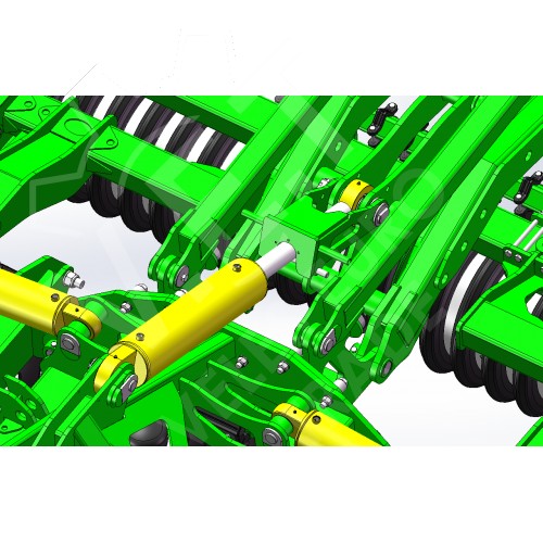 Компактная дисковая борона KRONOS 4 прицепная