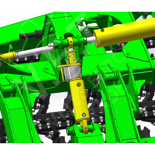 Компактная дисковая борона KRONOS 4 прицепная