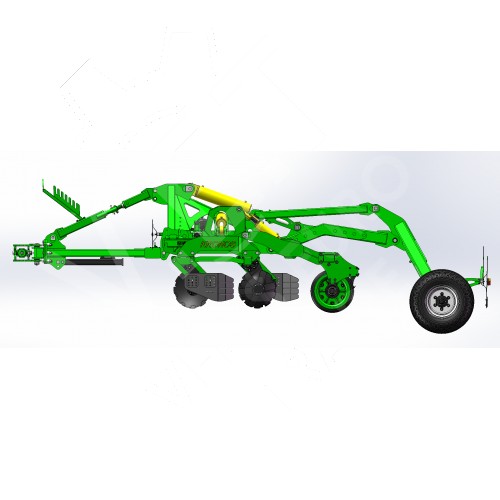 Компактная дисковая борона KRONOS 4 прицепная