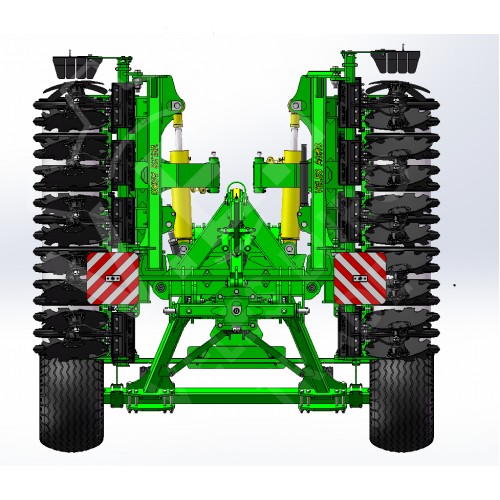 Компактная дисковая борона KRONOS 4 прицепная