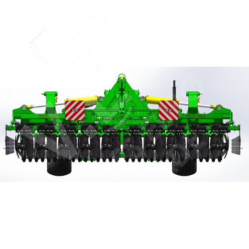Компактная дисковая борона KRONOS 4 прицепная