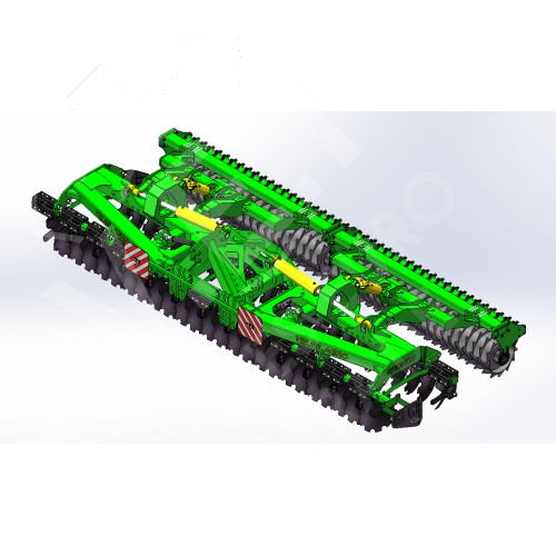 Компактная дисковая борона KRONOS 5 прицепная