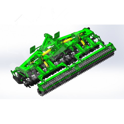 Компактная дисковая борона KRONOS 5 прицепная