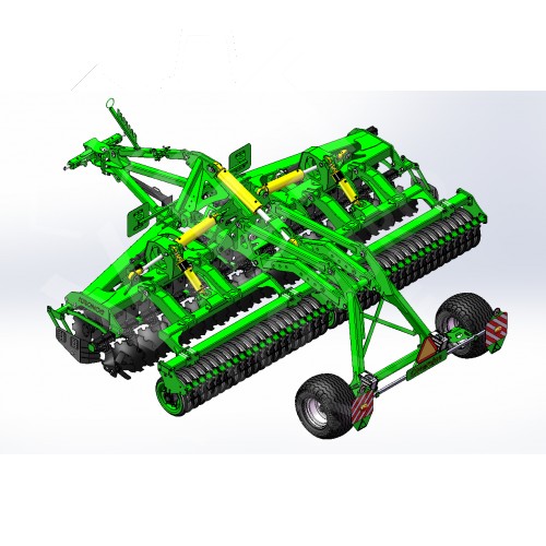 Компактная дисковая борона KRONOS 5 прицепная