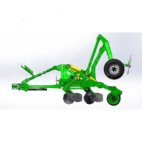 Компактная дисковая борона KRONOS 5 прицепная