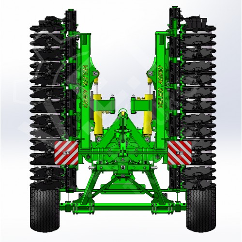 Компактная дисковая борона KRONOS 5 прицепная