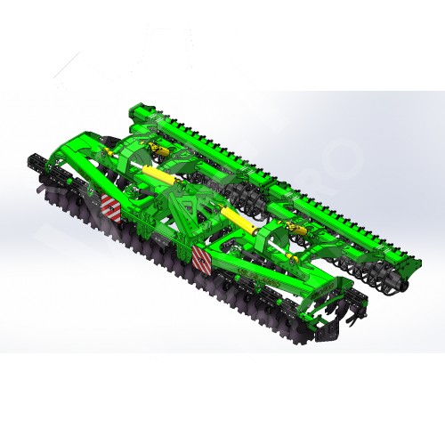 Компактная дисковая борона KRONOS 5 прицепная