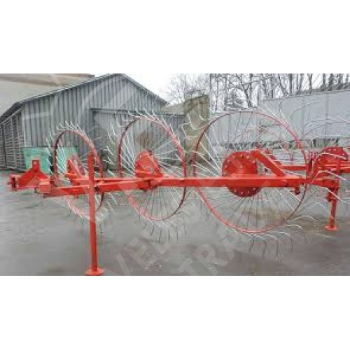 Грабли-ворошилки 4 колеса PZK-3 (Agromech, Польша)