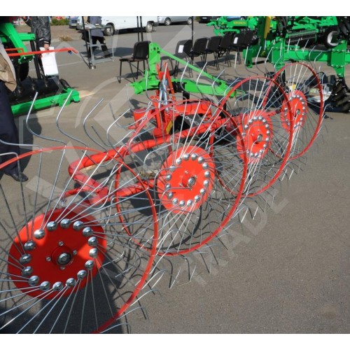 Грабли-ворошилки 4 колеса PZK-4 (Agromech, Польша)