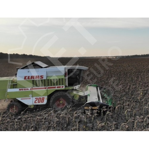 Жатка для сбора подсолнечника