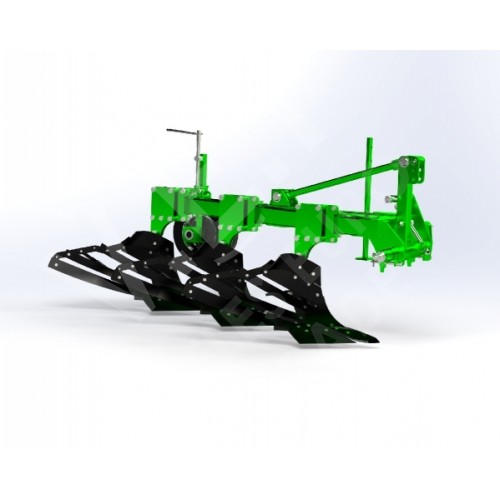 Плуг чотирьохкорпусний навесной PNVB 3-35 с углоснимом