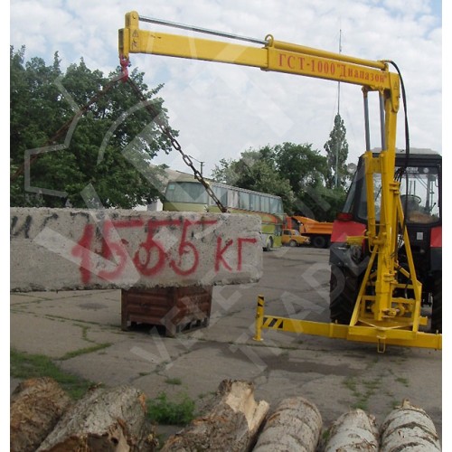 Погрузчик GSTM 1000 диапазон