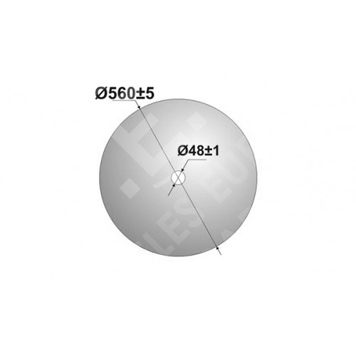 Диск John Deere Гладкий 560 мм.