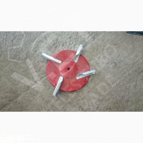 Диск разбрасывателя удобрений с лопастями (Металл)